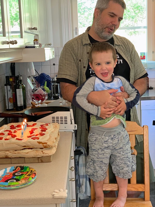 Neos treårsdag firas. 6 juli 2019. Foto: Linda.