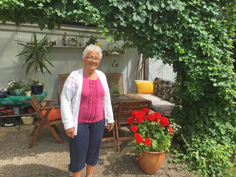Elsie i Ellas trådgård, Kållered. 1 augusti 2019.