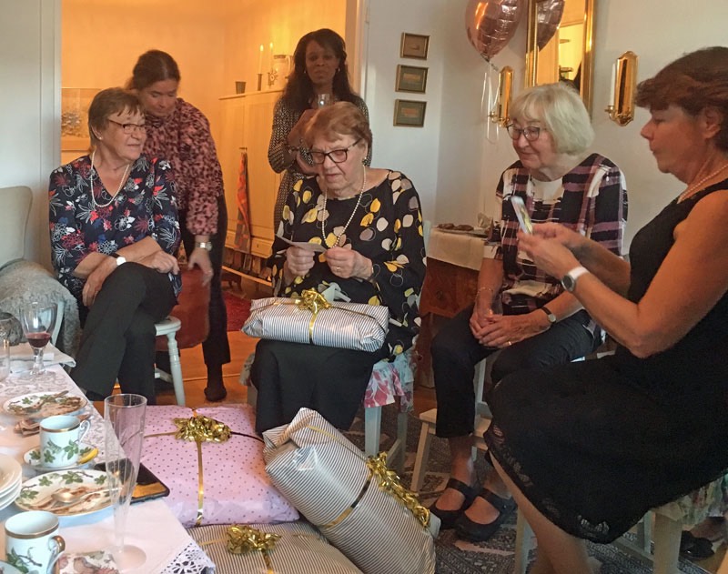 5 oktober fyllde Karin Modin 85 år.