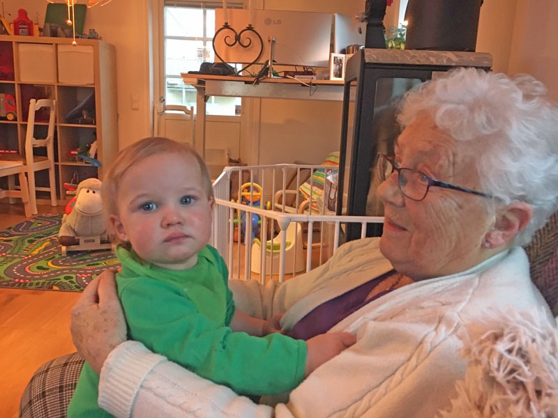 Ida och Elsie 27 januari 2020.