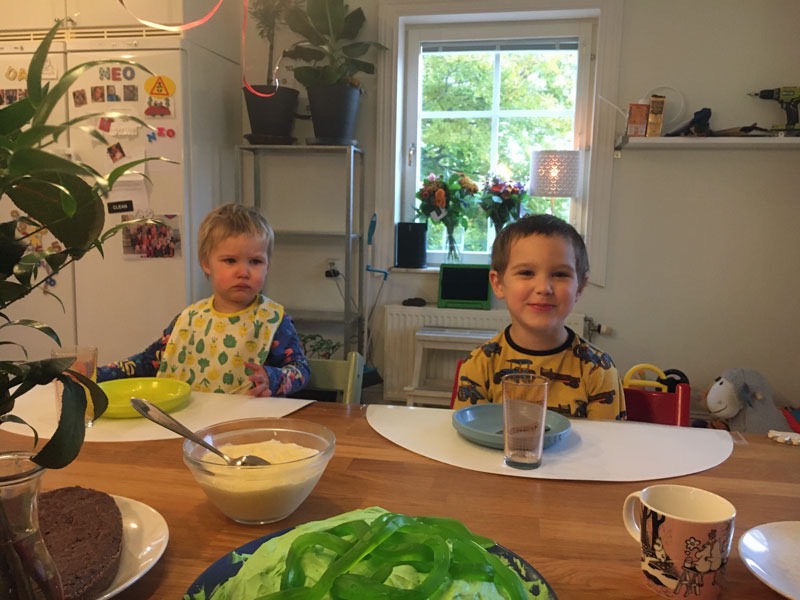 Vi firar Lindas 40-årsdag. 24 oktober 2020.